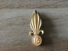 INSIGNE LEGION.  13 DBLE.    ALGERIE BERET          DRAGO R 75.  RETIRAGE