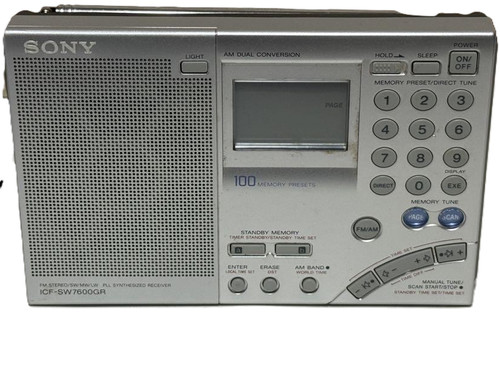 Sony icf sw7600gr - sony, icf-sw7600gr