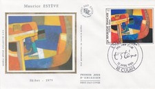 FRANCE 1986 FDC MAURICE ESTEVE YT 2413