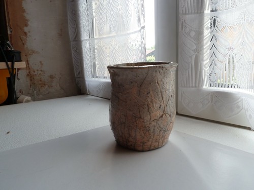 Beau pot raku motifs de - en,