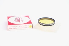 Accessoire Leica / Leitz. Filtre Jaune 1, en monture E39 #13086 HOOBE.
