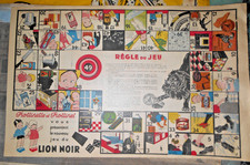 jeu jouet ancien de l'oie LION