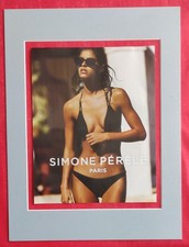 PUBLICITÉ de presse papier: LINGERIE Maillot de Bain Simone PERELE Paris
