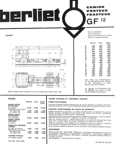 Berliet camion - berliet, 12