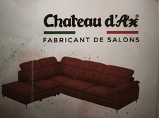 canapé d'angle château D'ax