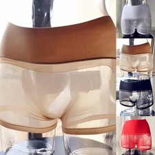 Sous vêtement homme boxer slip quotidien léger lingerie culotte collant