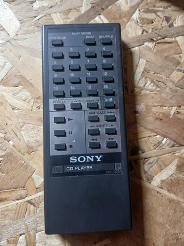 Télécommande lecteur sony - télécommande, cd