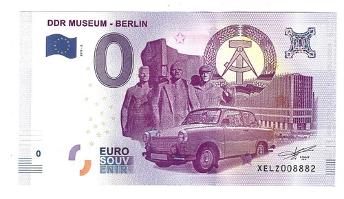 Euro note gdr museum berlin - note,