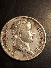 1 Franc argent Napoléon 1er empereur 1808 BB 