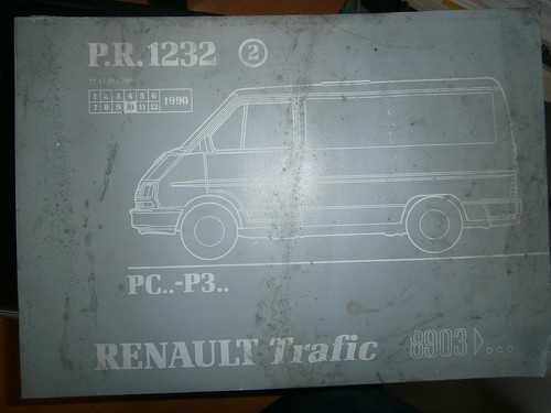 Renault trafic propulsion 1989 - renault,