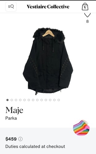 Maje parka coat - maje,
