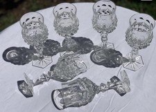 6 verres à vin Cristal de MURANO 51 Ans