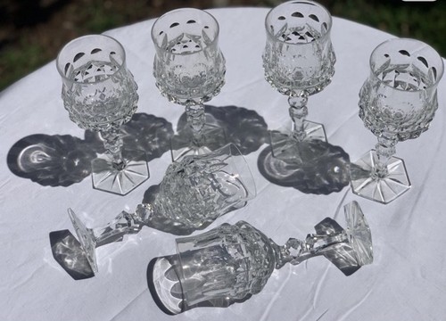 Verres vin cristal - 6, de