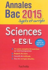 Annales Bac 2015 - Sujets et