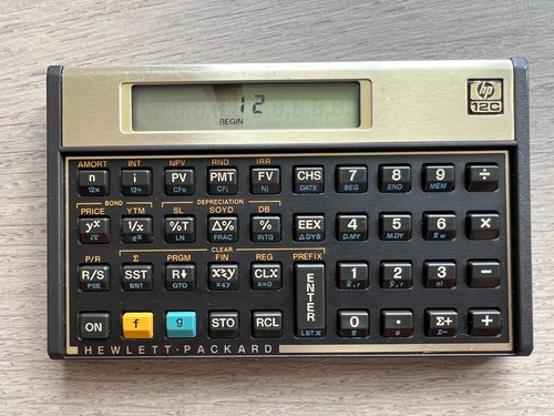 Hewlett packard 12c - hewlett, hp