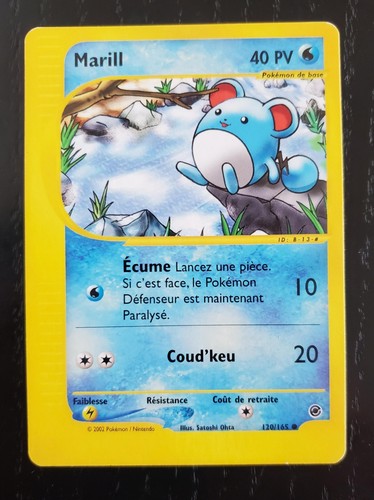 Carte pokémon marill - carte,