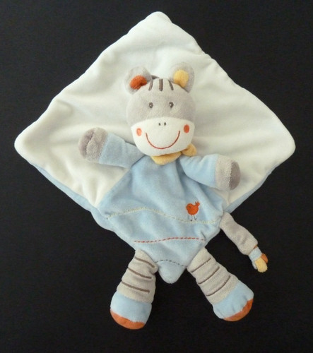 Doudou plat nicotoy cheval - doudou,