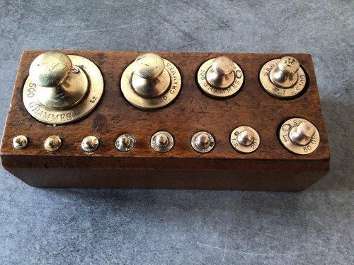 Ancienne boite poids - ancienne, en
