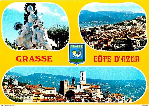 Carte postale alpes - carte,