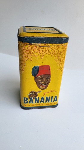 Boite publicitaire banania - boite,