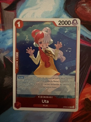 Uta op09 002 rare carte - -,
