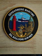 écusson de collection Gendarmerie Maritime BSL Boulogne sur Mer