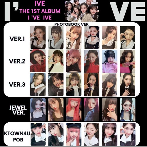 Ive photocard - ive,