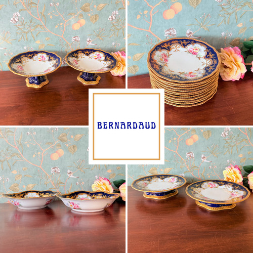 Bernardaud limoges dessert - bernardaud,