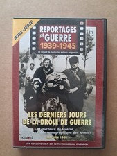 DVD REPORTAGES DE GUERRE 39-45 Derniers jours de la drôle de guerre HORS SERIE