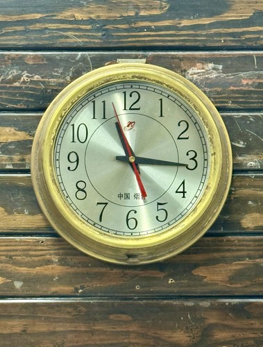 Horloge murale nautique style