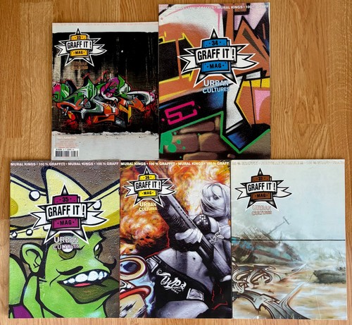 Lot magazines graff - de,