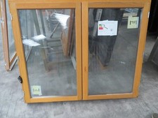 [jamais Utilise]fenetre Bois 2 Vantaux H115 X L140 Second Choix (n°34) Gd Menuis