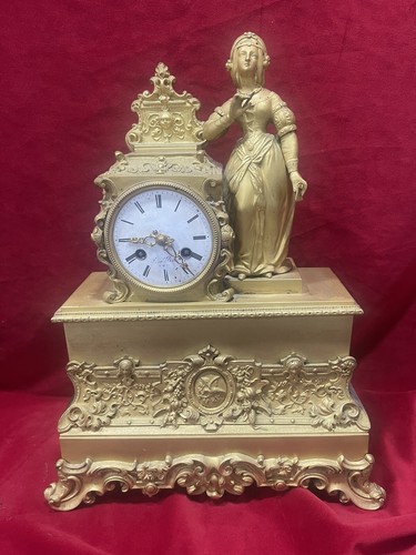 Ancienne pendule bronze - pendule,