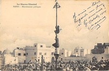 CPA MAROC RABAT REJOUISSANCES