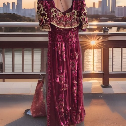 Robe cérémonie orientale - orientale,