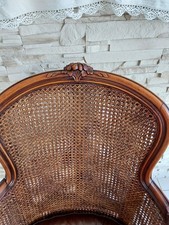 Fauteuil De Bureau Canné, Dit "de Cabinet", De Style Louis XV