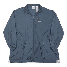 ADIDAS Veste Manteau Bleu En