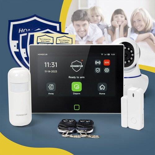 Homsecur wireless wifi - 4g, gsm