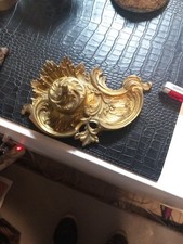 Encrier Ancien Laiton