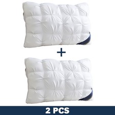 2Pcs Oreillers 48×74cm Garnis