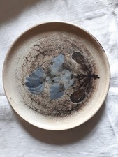 assiette le murier gustave reynaud vallauris annees 60,24,5cm