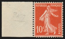 n°138f, Semeuse 10c rouge