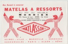 BUVARD : MATLASSOR - MATELAS A RESSORTS