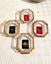 4 minis cendriers pour table