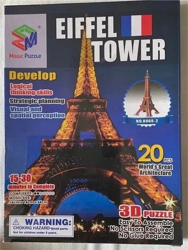 Puzzle tour eiffel tower - 3,