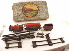 Hornby Coffret n° 1 Goodset train clockwork loco 3.1225 pullman rail 35 mm
