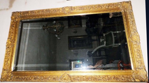 Grand miroir mural - m, en