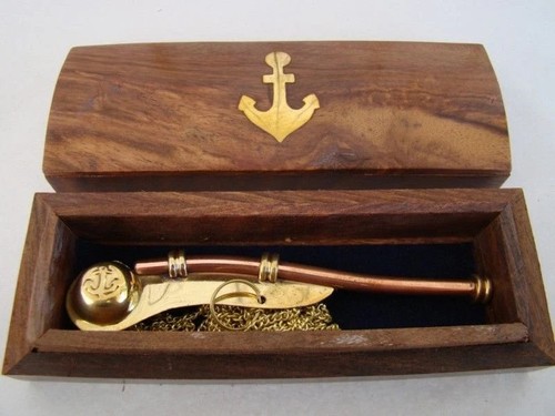 Sifflet capitaine bateau - sifflet, de