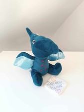 Peluche/Doudou Petit Ptéranodon Dinosaure Bleu Rouge 20cm Du Pareil Au Même DPAM
