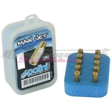 Boite 10 gicleur principal POLINI de 120 à 138 carburateur PWK Keihin Polini CP